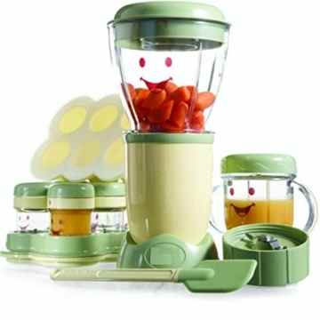 XXL Set Babykostbereiter Standmixer mit reichlich Zubehör -